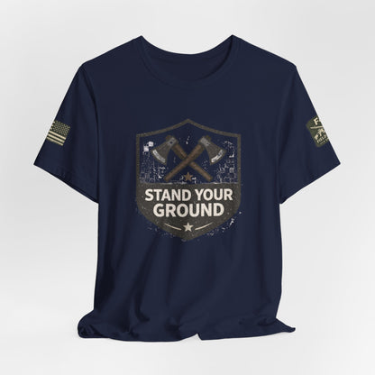 Stand Your Ground Unisex Jersey Short Sleeve Tee