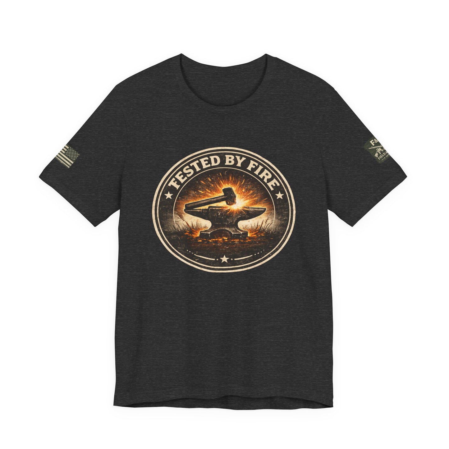 Tested By Fire Unisex Jersey Short Sleeve Tee