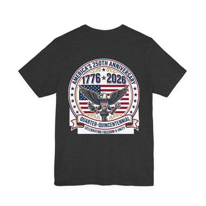 Happy 250th MERICA! Unisex Jersey Short Sleeve Tee