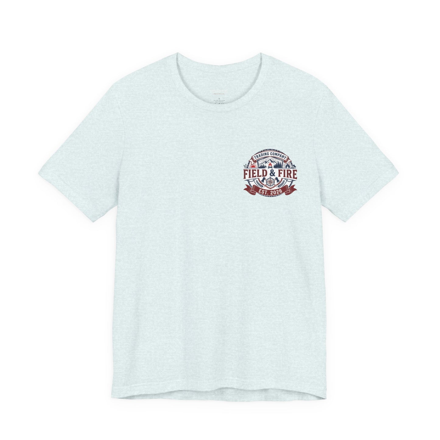 FNF Medallion Unisex Jersey Short Sleeve Tee - Red & Blue Design