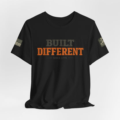 Built Different Unisex Jersey Short Sleeve Tee