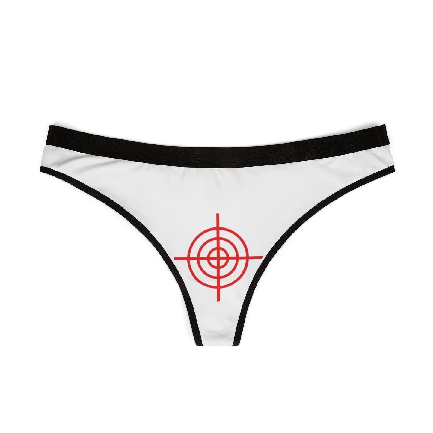 FNF Women's Bullseye White Thong