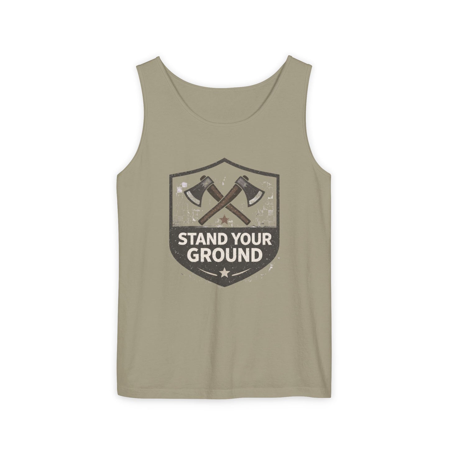 Stand Your Ground Unisex Garment-Dyed Tank Top