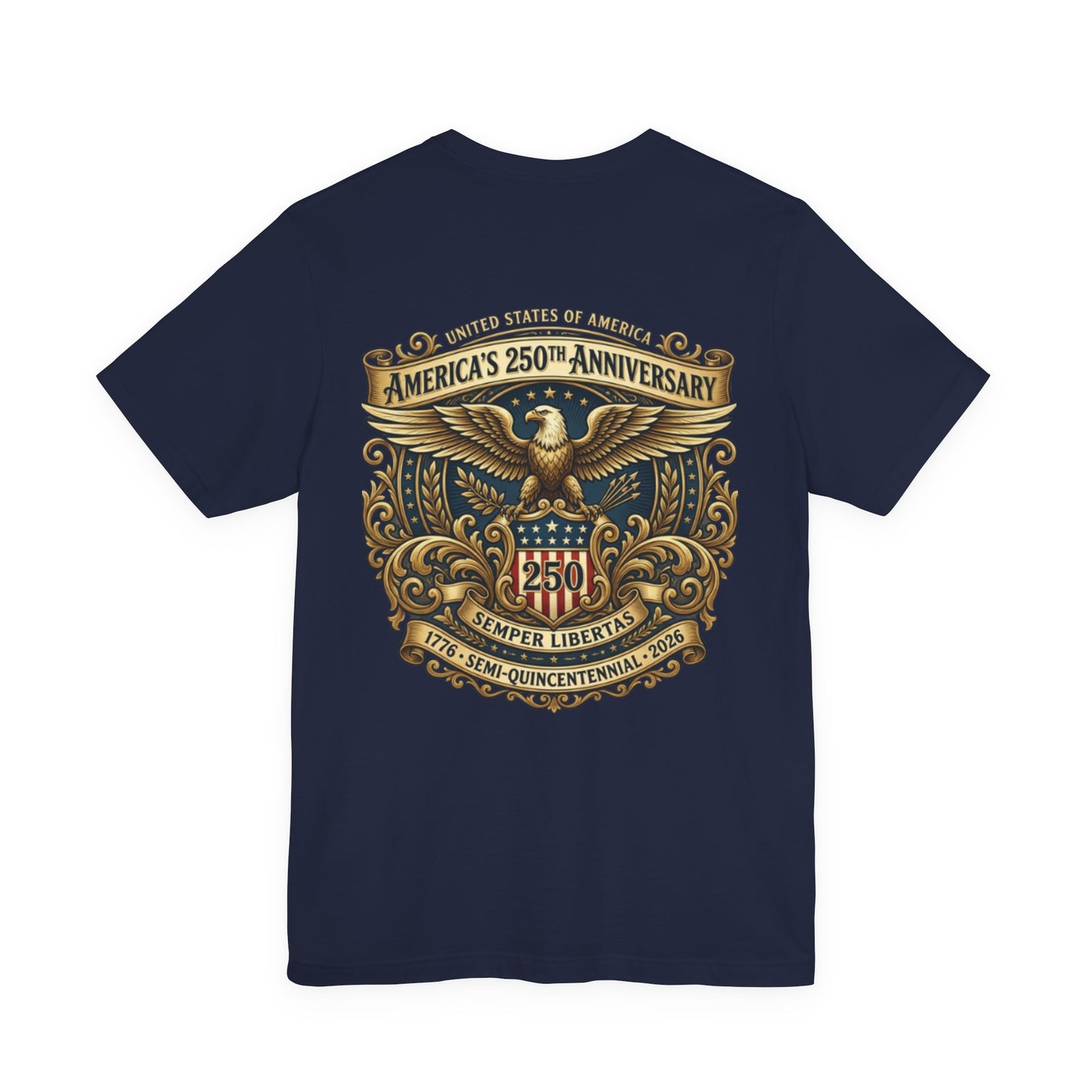 USA 250th Anniversary Unisex Jersey Short Sleeve Tee