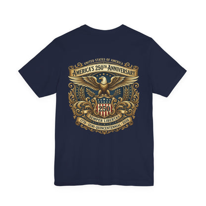 USA 250th Anniversary Unisex Jersey Short Sleeve Tee