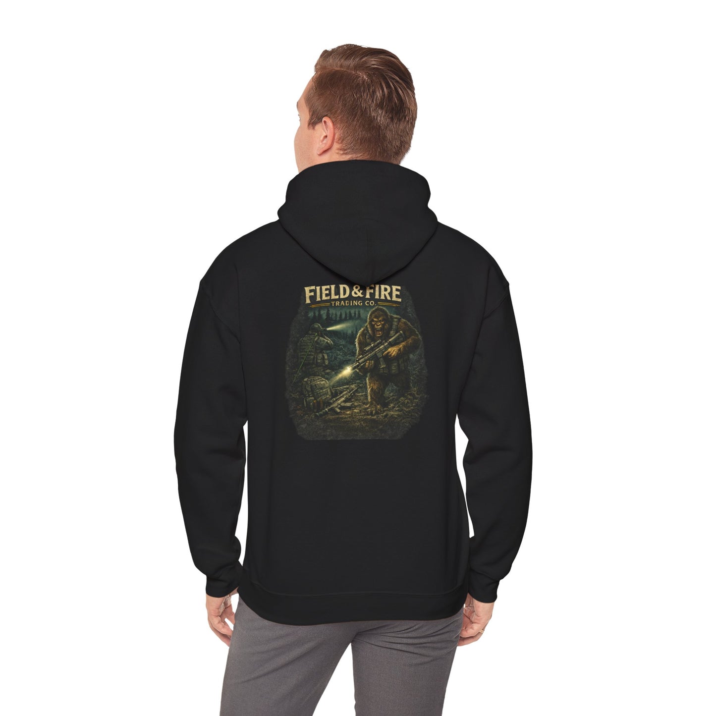 FNF Bigfoot Hunt Unisex Heavy Blend™ Hooded Sweatshirt