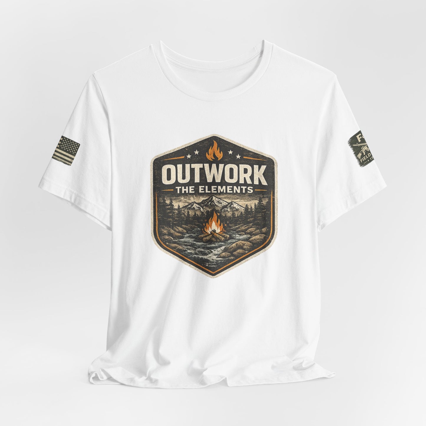 Outwork The Elements Unisex Jersey Short Sleeve Tee