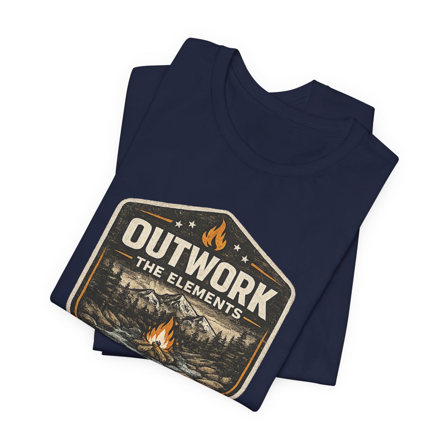 Outwork The Elements Unisex Jersey Short Sleeve Tee