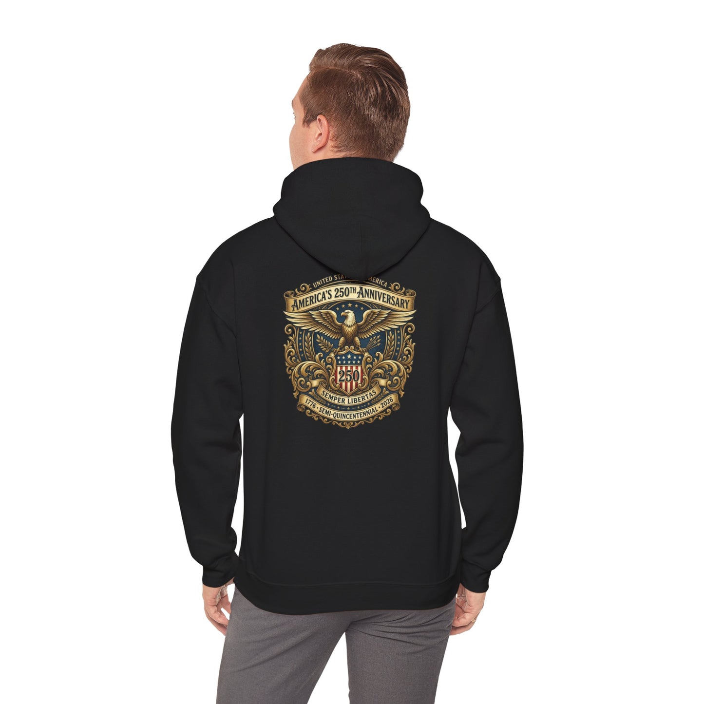 USA 250th Anniversary Unisex Heavy Blend™ Hooded Sweatshirt