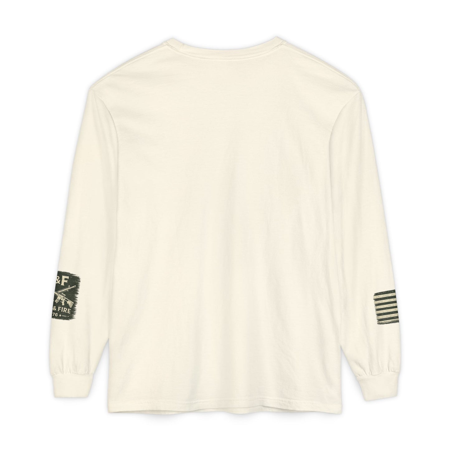 Outlast The Storm Unisex Garment-dyed Long Sleeve T-Shirt