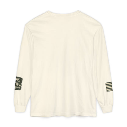 Outlast The Storm Unisex Garment-dyed Long Sleeve T-Shirt