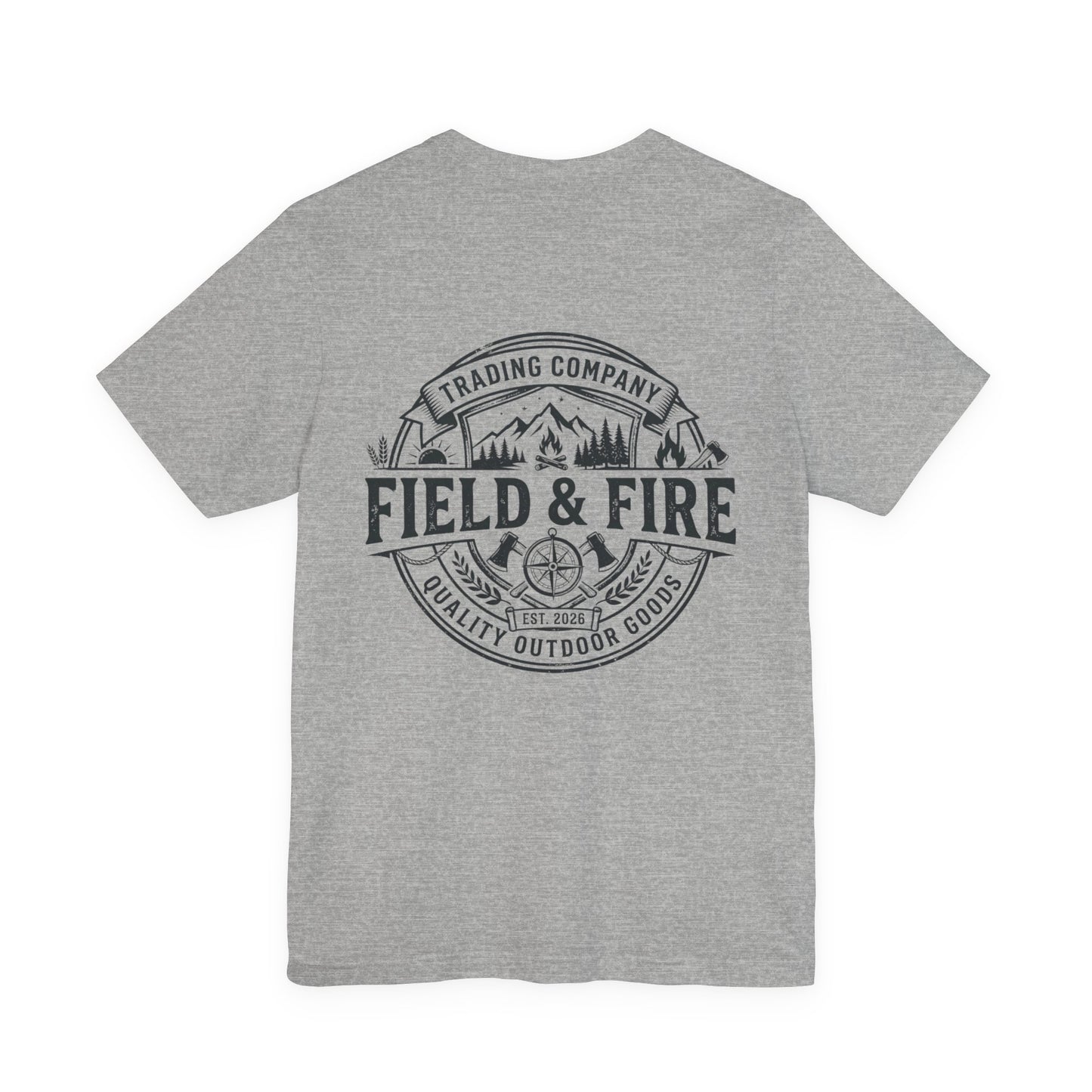 FNF Medallion Unisex Jersey Short Sleeve Tee - Black Design