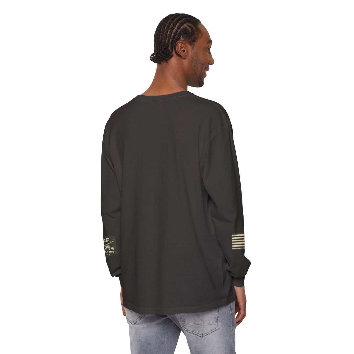 Built For The Wild Unisex Garment-dyed Long Sleeve T-Shirt