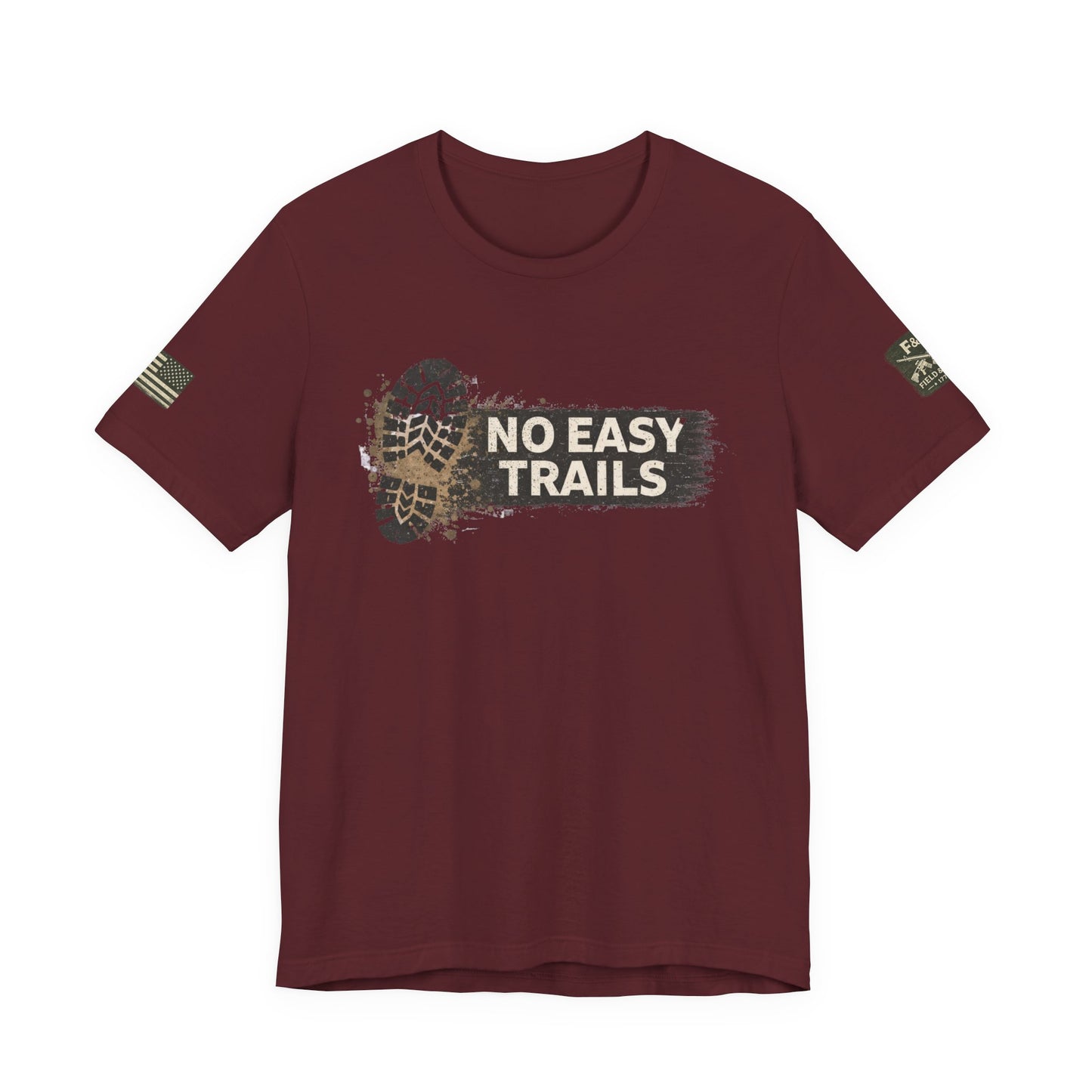 No Easy Trails Unisex Jersey Short Sleeve Tee