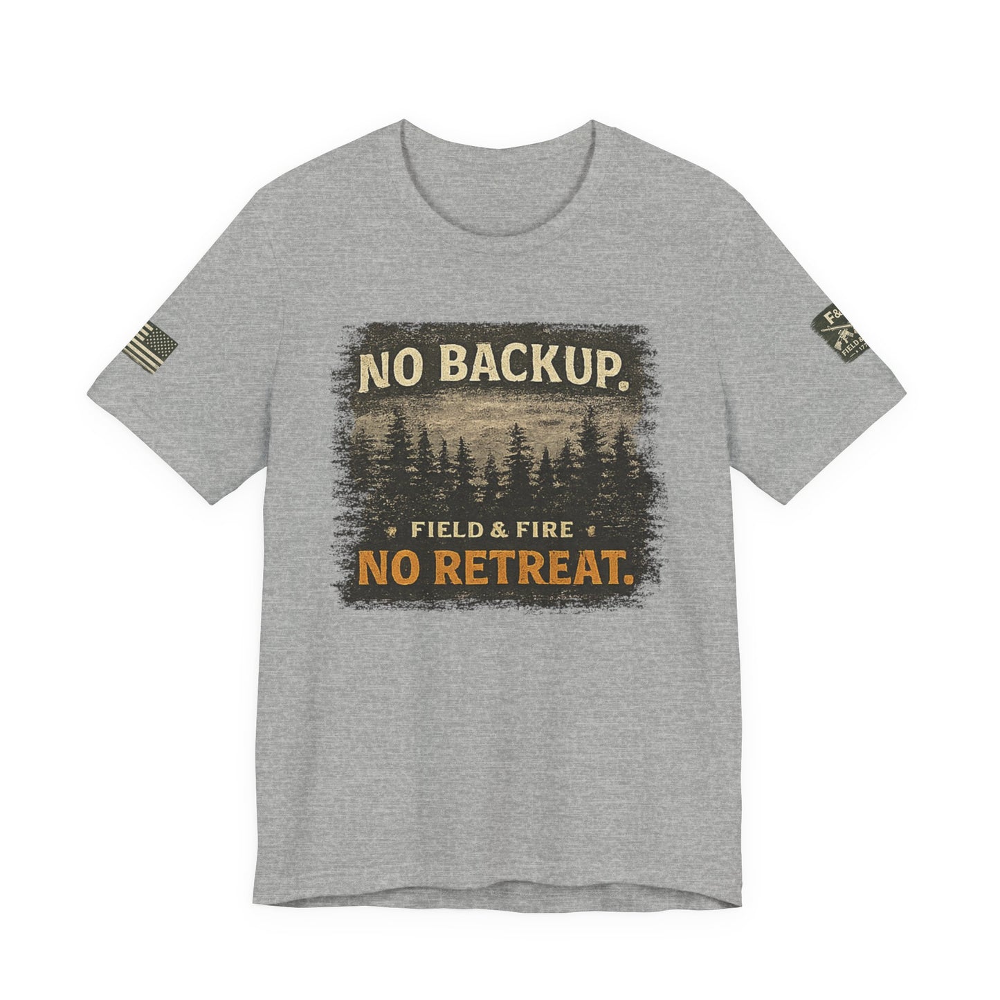 No Backup Unisex Jersey Short Sleeve Tee