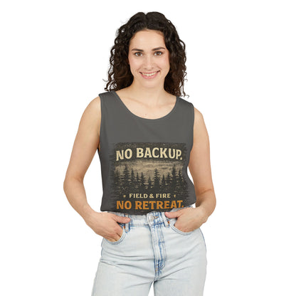No Backup Unisex Garment-Dyed Tank Top