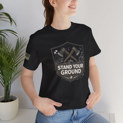 Stand Your Ground Unisex Jersey Short Sleeve Tee