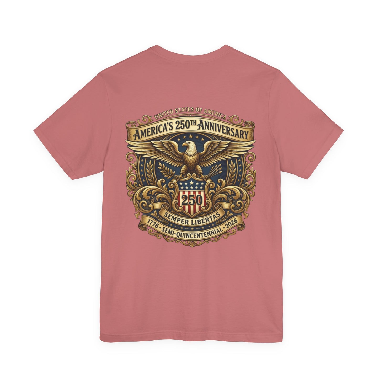 USA 250th Anniversary Unisex Jersey Short Sleeve Tee