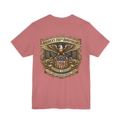 USA 250th Anniversary Unisex Jersey Short Sleeve Tee