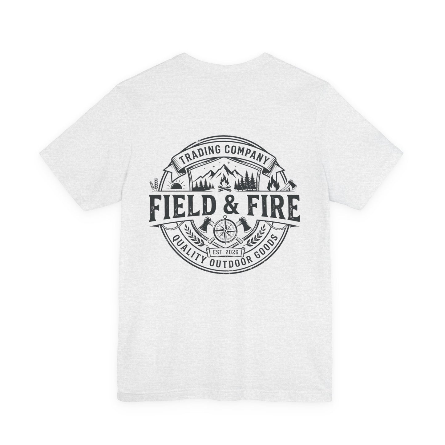 FNF Medallion Unisex Jersey Short Sleeve Tee - Black Design