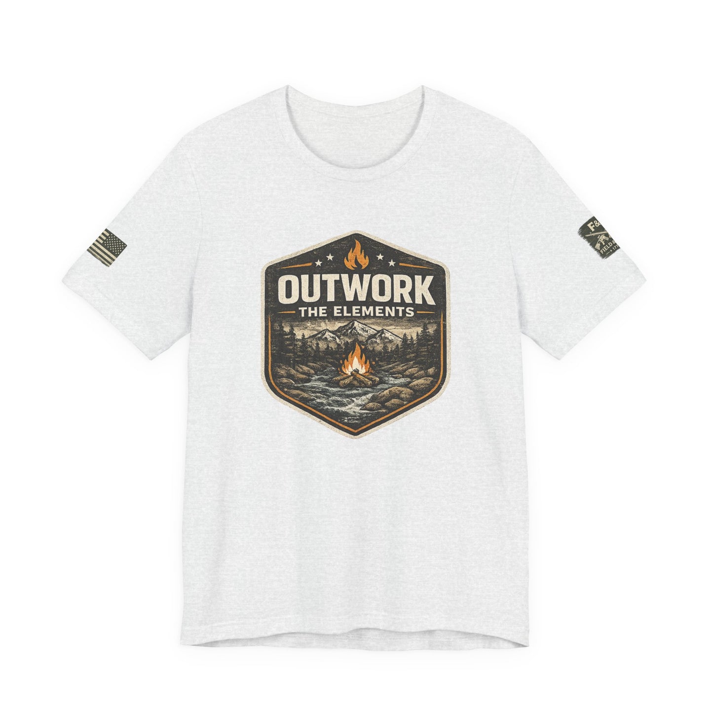 Outwork The Elements Unisex Jersey Short Sleeve Tee