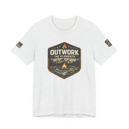 Outwork The Elements Unisex Jersey Short Sleeve Tee