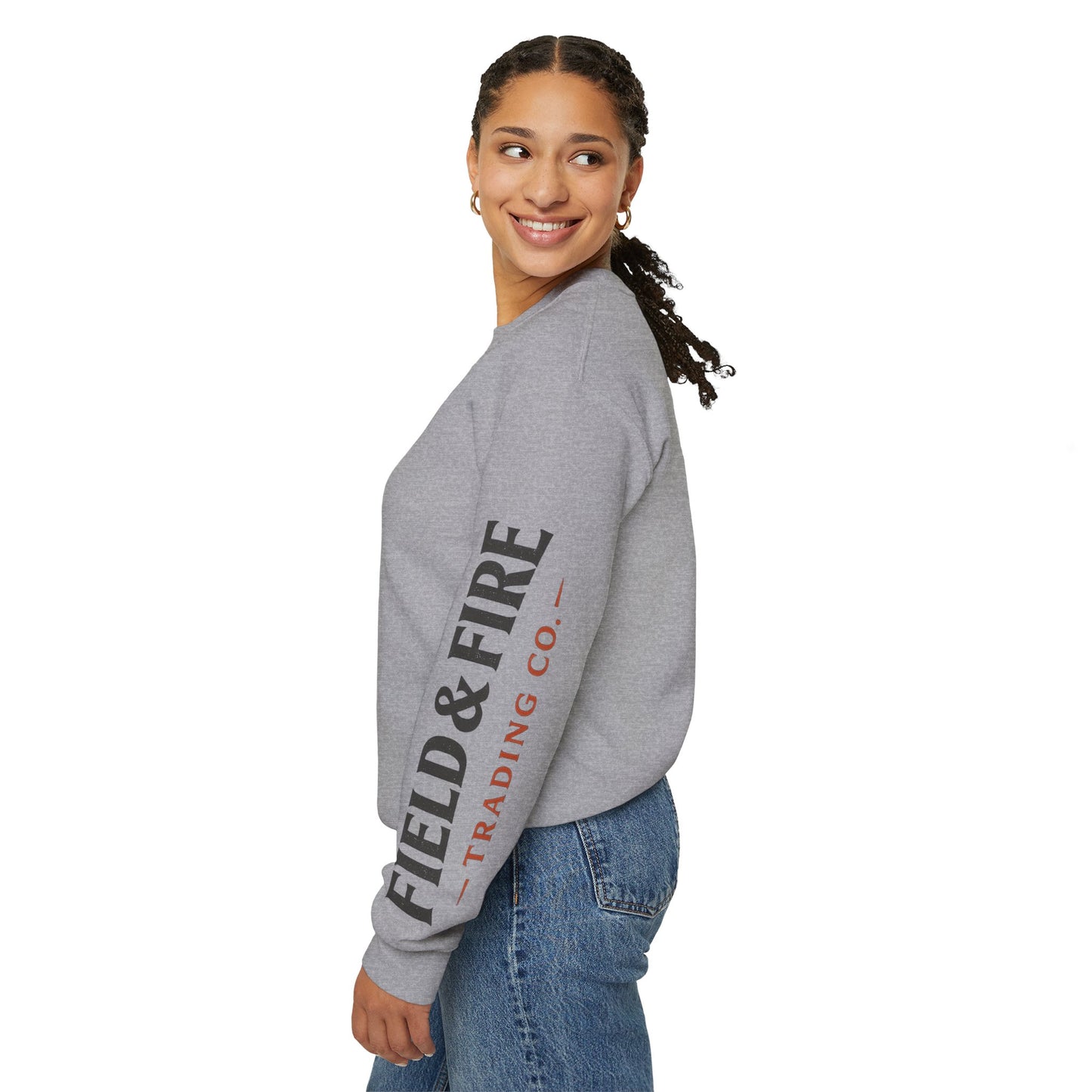 Silent Steady Strong Unisex Heavy Blend™ Crewneck Sweatshirt