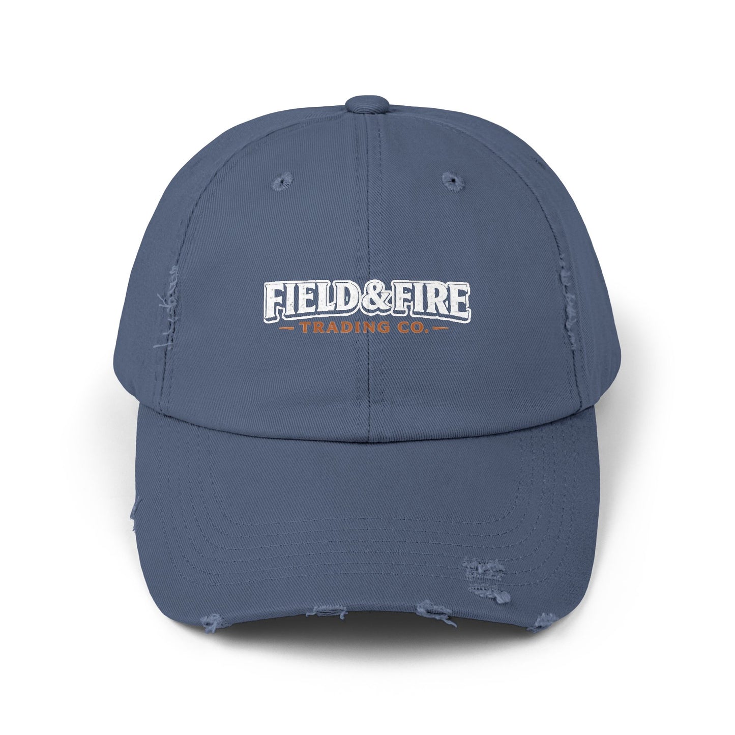 FNF Unisex Distressed Cap - Black