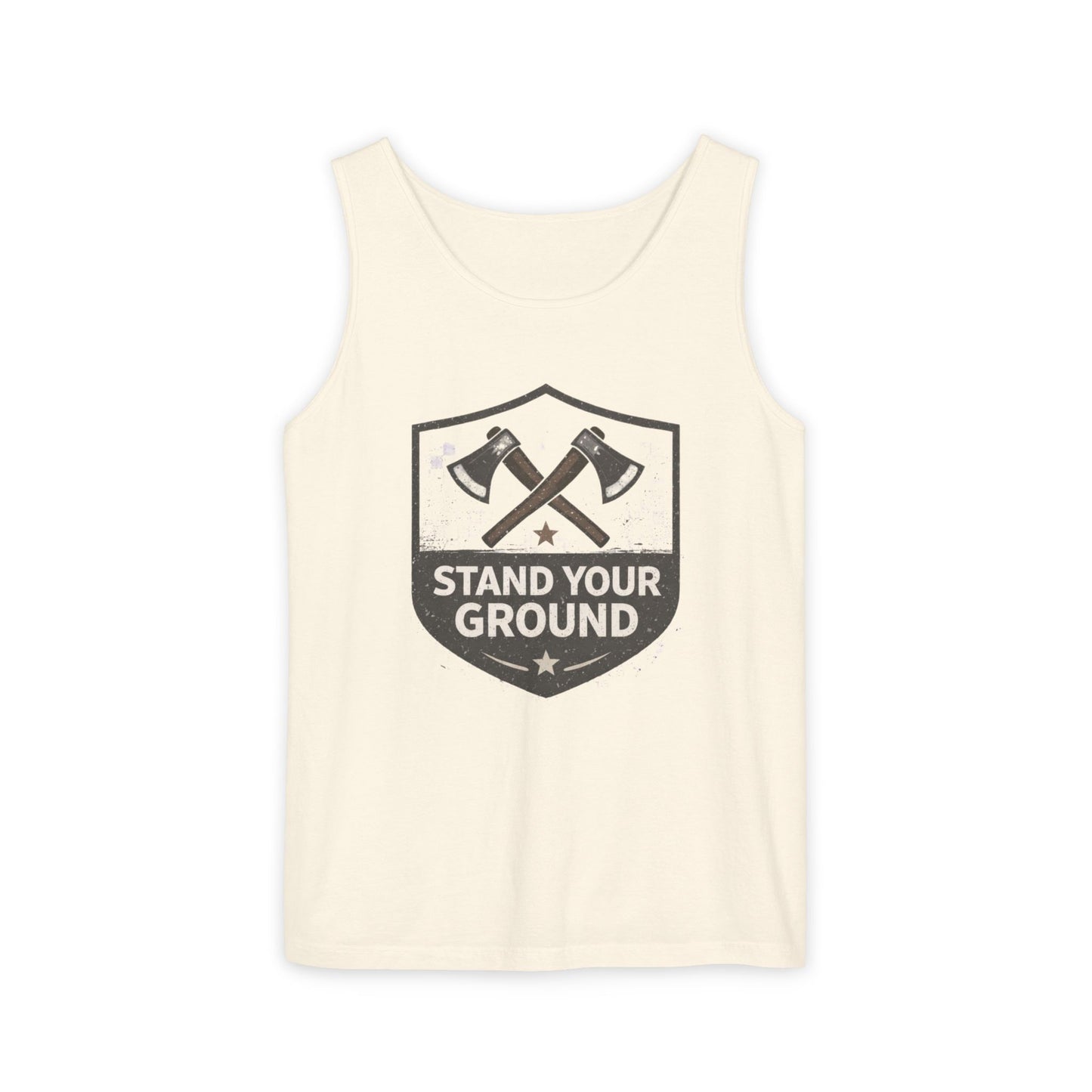 Stand Your Ground Unisex Garment-Dyed Tank Top