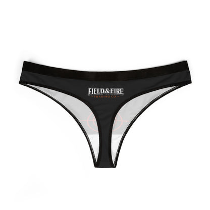 FNF Women's Bullseye Black Thong