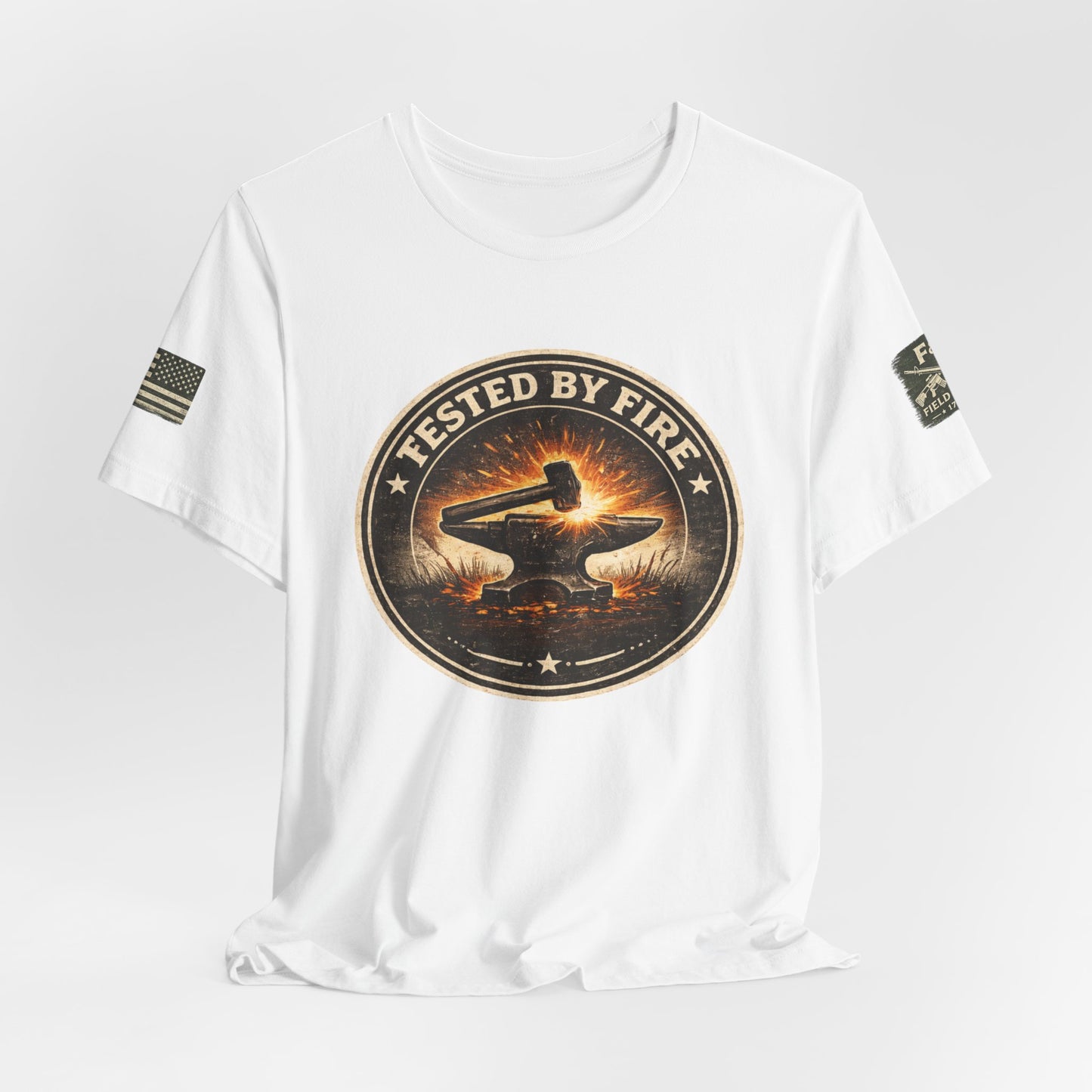 Tested By Fire Unisex Jersey Short Sleeve Tee