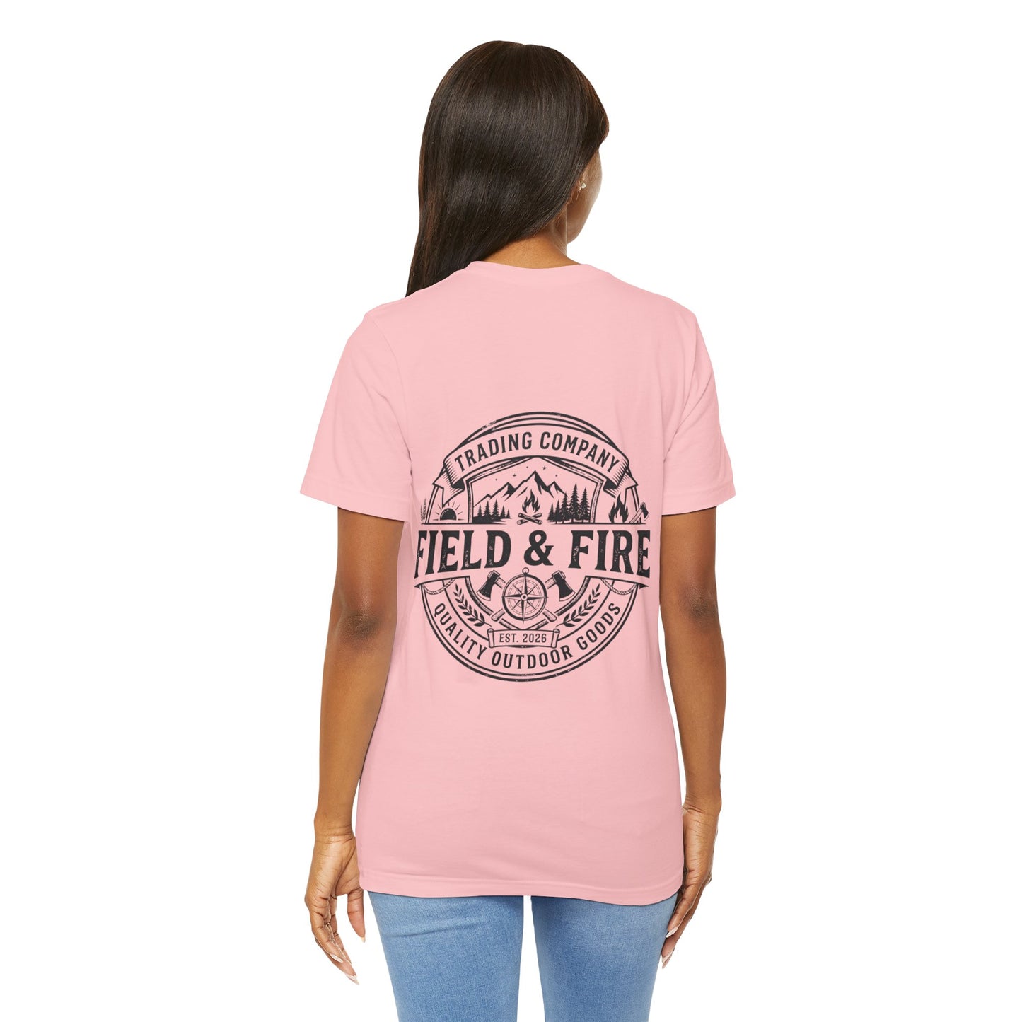 FNF Medallion Unisex Jersey Short Sleeve Tee - Black Design