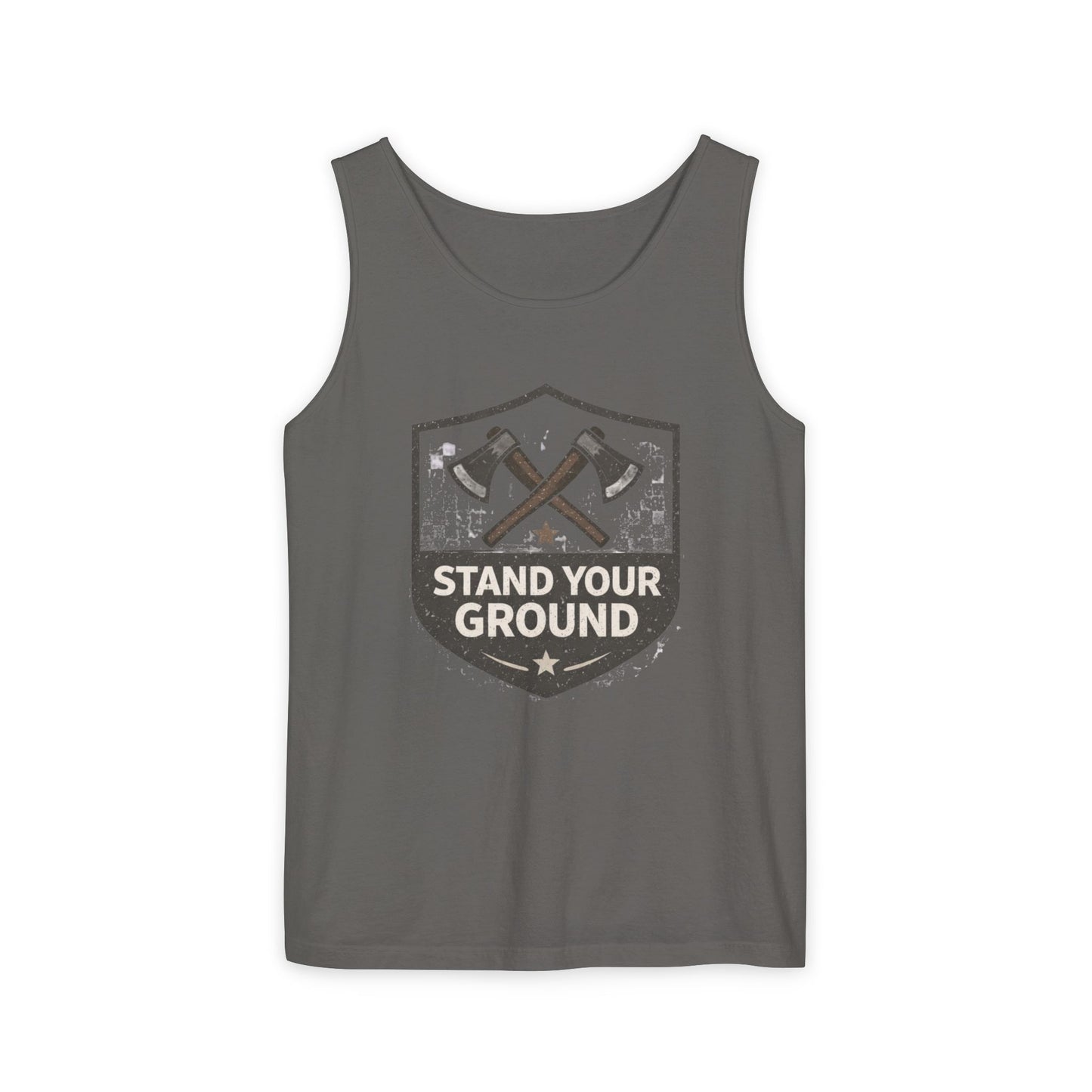 Stand Your Ground Unisex Garment-Dyed Tank Top
