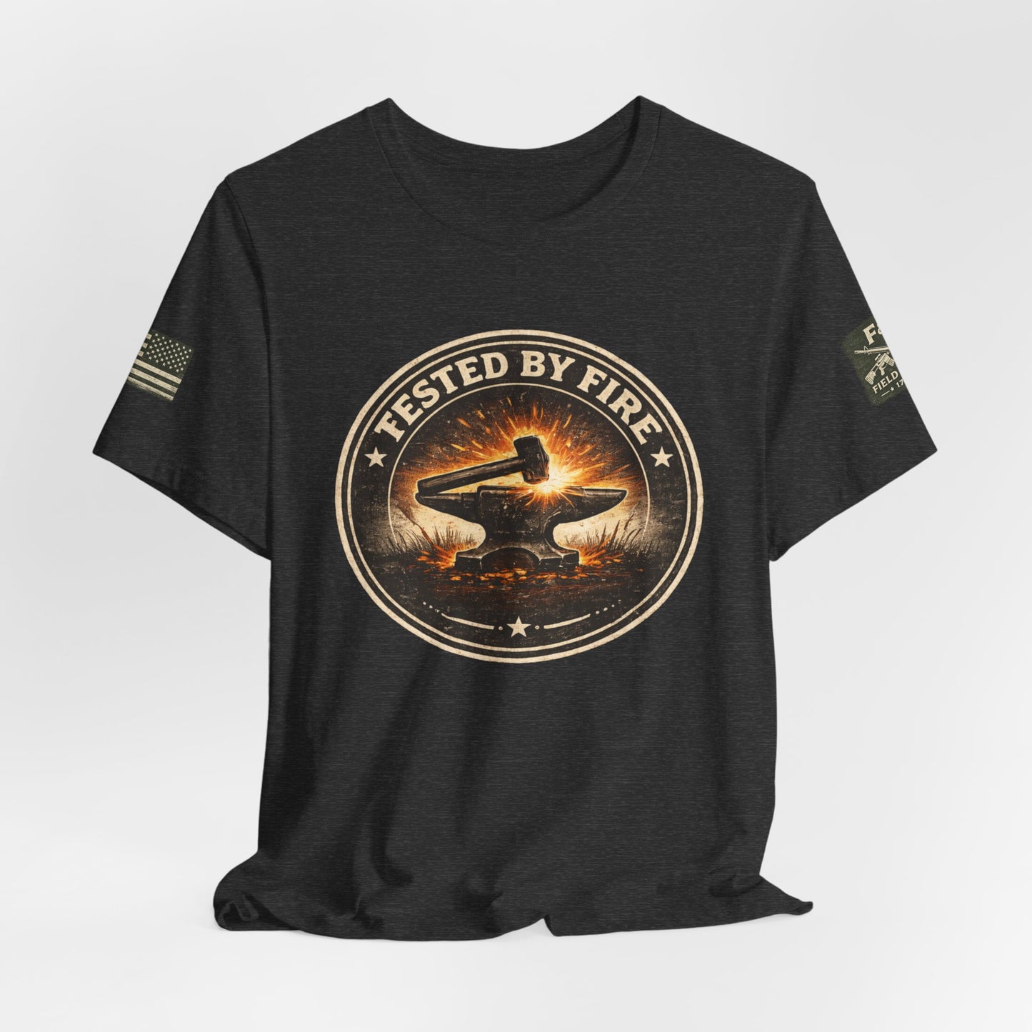 Tested By Fire Unisex Jersey Short Sleeve Tee