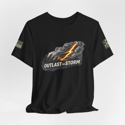 Outlast The Storm Unisex Jersey Short Sleeve Tee