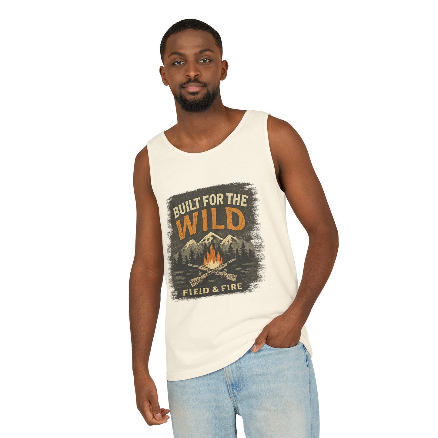 Built For The Wild Unisex Garment-Dyed Tank Top