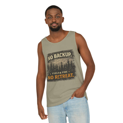 No Backup Unisex Garment-Dyed Tank Top