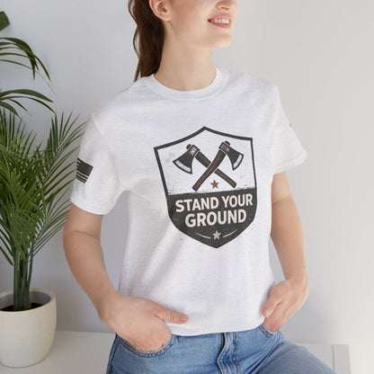 Stand Your Ground Unisex Jersey Short Sleeve Tee