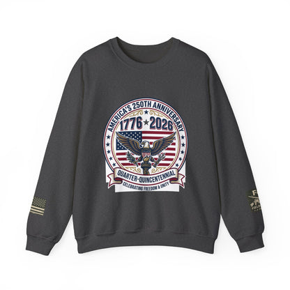 Happy 250th MERICA! Unisex Heavy Blend™ Crewneck Sweatshirt