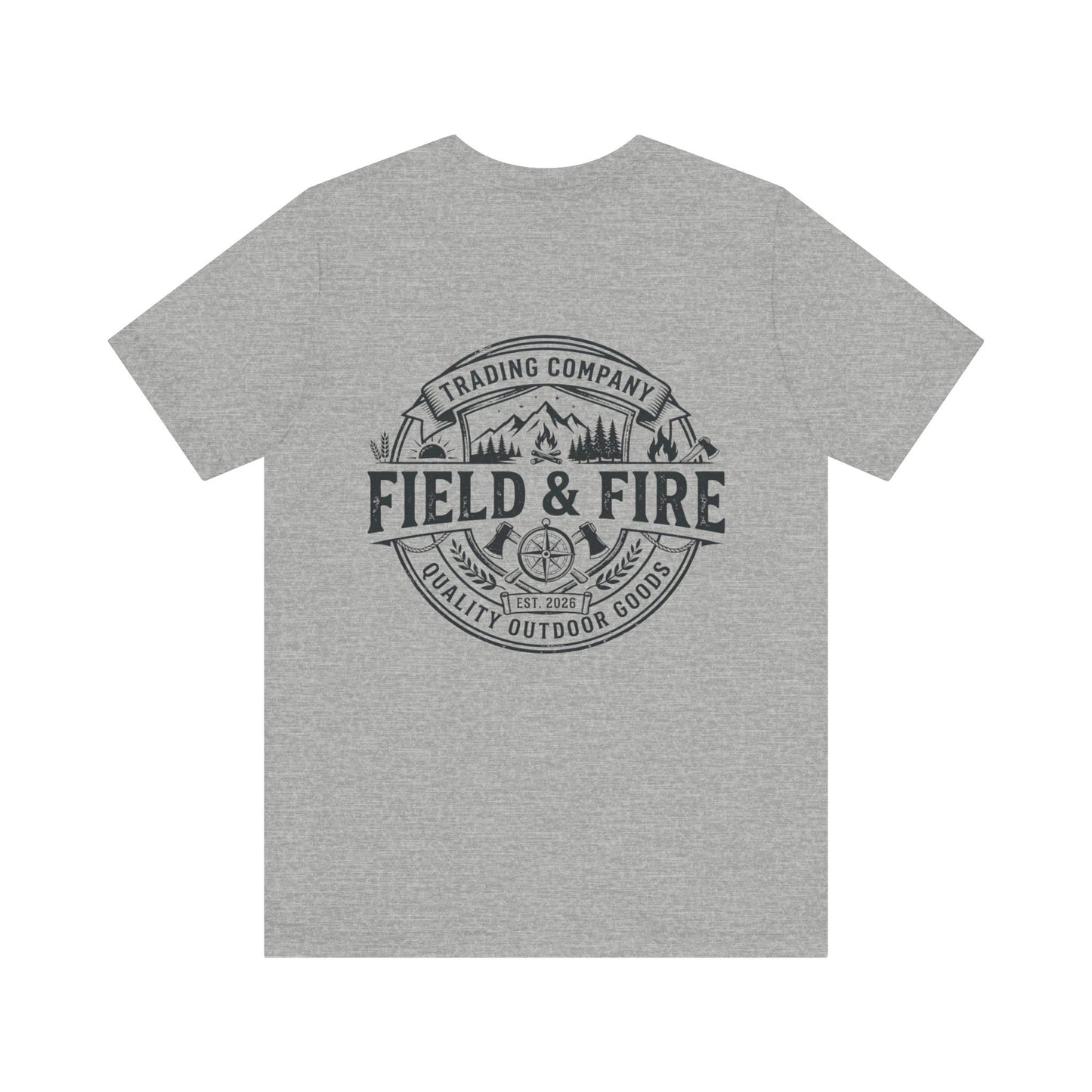 FNF Medallion Unisex Jersey Short Sleeve Tee - Black Design