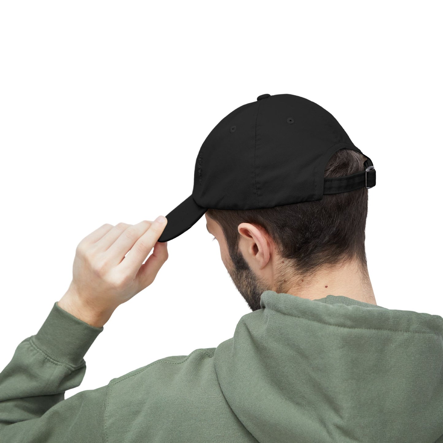 FNF Unisex Distressed Cap - Black