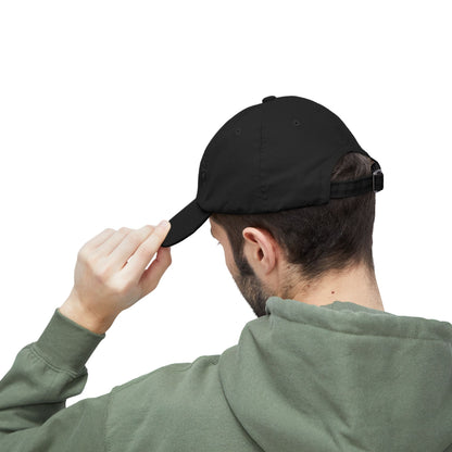 FNF Unisex Distressed Cap - Black