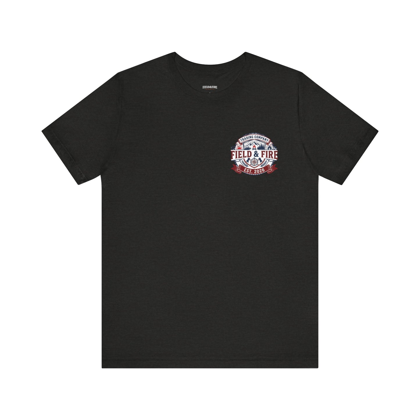FNF Medallion Unisex Jersey Short Sleeve Tee - Red & Blue Design