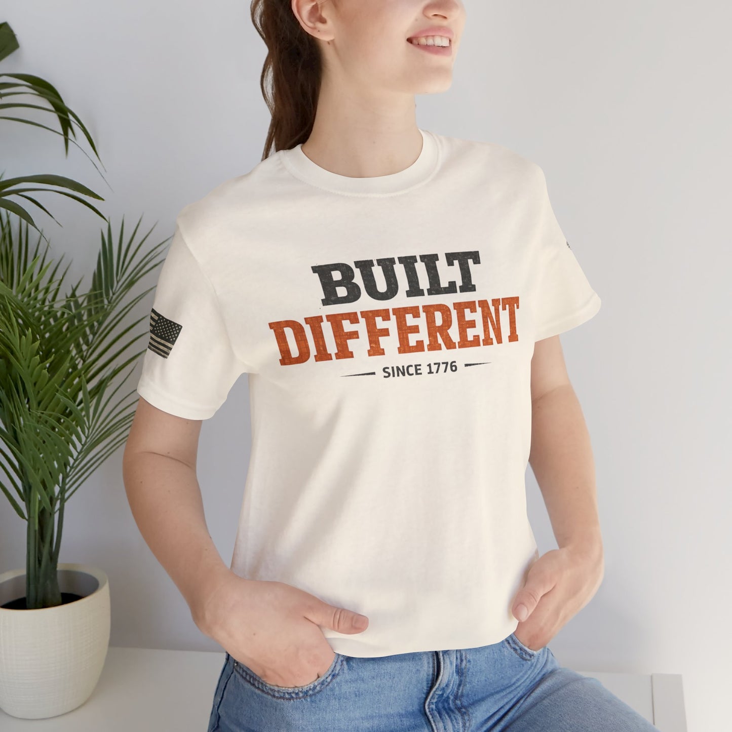 Built Different Unisex Jersey Short Sleeve Tee
