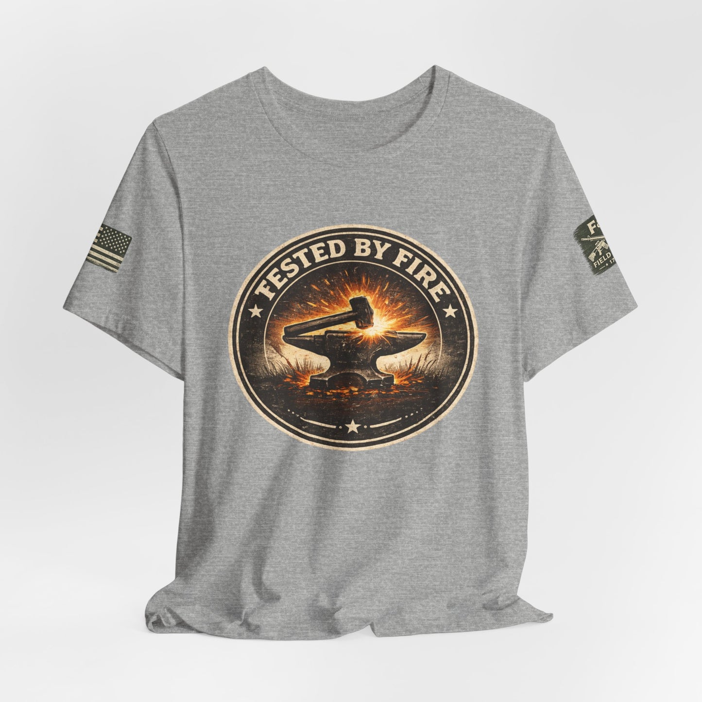 Tested By Fire Unisex Jersey Short Sleeve Tee