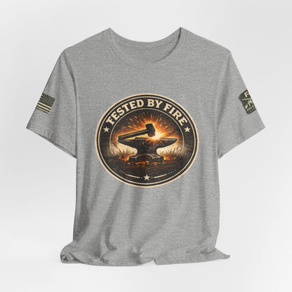 Tested By Fire Unisex Jersey Short Sleeve Tee