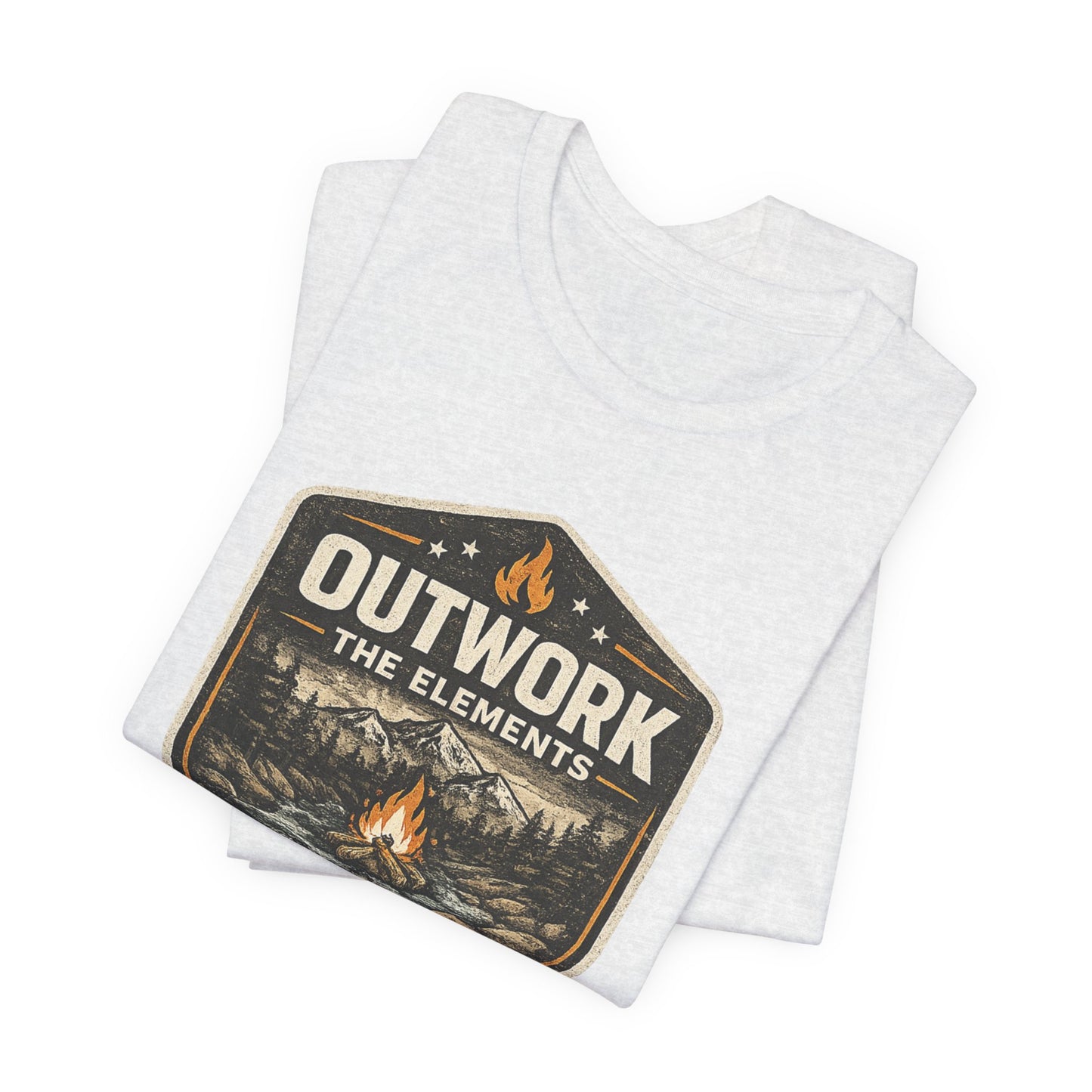 Outwork The Elements Unisex Jersey Short Sleeve Tee