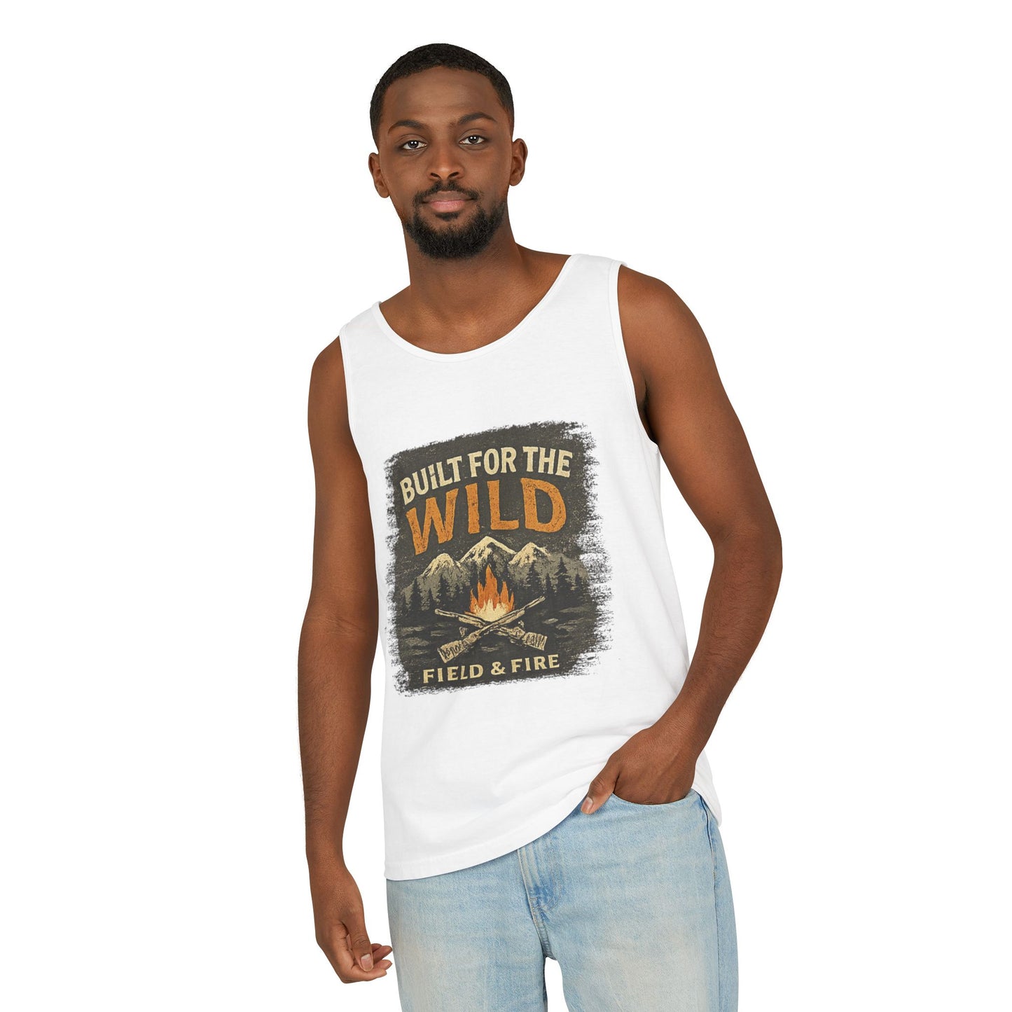 Built For The Wild Unisex Garment-Dyed Tank Top