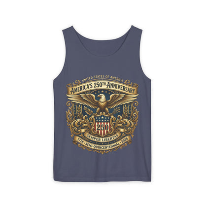 USA 250th Anniversary Unisex Garment-Dyed Tank Top
