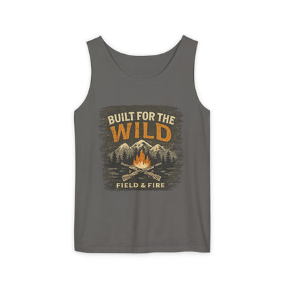 Built For The Wild Unisex Garment-Dyed Tank Top
